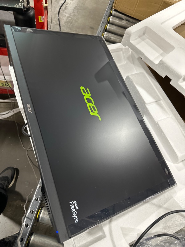 Photo 3 of Acer CB272 Ebmiprx 27" FHD 1920 x 1080 Zero Frame Home Office Monitor | AMD FreeSync | 1ms VRB | 100Hz | 99% sRGB | Height Adjustable Stand with Swivel, Tilt & Pivot (Display Port, HDMI & VGA Ports) 27-inch FHD 100Hz