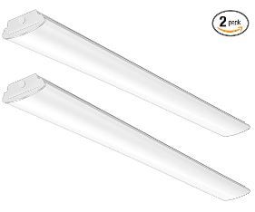 Photo 1 of TychoLite 8FT LED Shop Lights 110W LED Garage Light, 5000K, 12000lm, 8 Foot LED Linear Strip Fixture, Surface and Suspend Mounting, for Warehouse, Workshop, Replace for Fluorescent Tube 2 Pack 