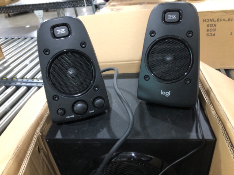 Photo 1 of Logitech Z623 400 Watt Home Speaker System, 2.1 Speaker System - Black