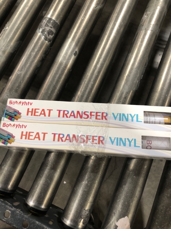 Photo 2 of 2/ Glitter HTV Heat Transfer Vinyl Roll, Glitter Iron on Vinyl for Cricut & Silhouette Cameo, 12" x 5ft Glitter Vinyl for Heat Transfer Vinyl for T-Shirts Gifts (5ft-Christmas Green)