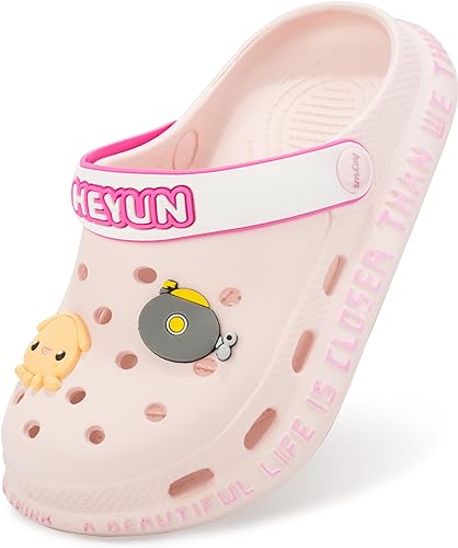 Photo 1 of Azooken Kid's Cute Clogs Slides Boys Girls Slippers Beach Pool Shower Sandals Cartoon Garden Shoes(Toddler/Little Kids/Big Kids) ***SIZE UNKNOWN***