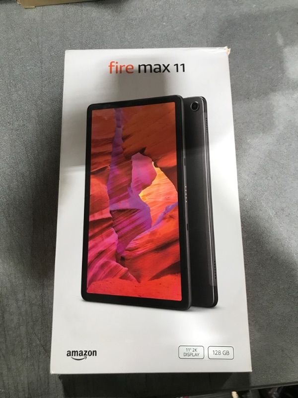 Photo 4 of Fire Max 11 tablet, vivid 11" display, octa-core processor, 4 GB RAM, 14-hour battery life, 128 GG