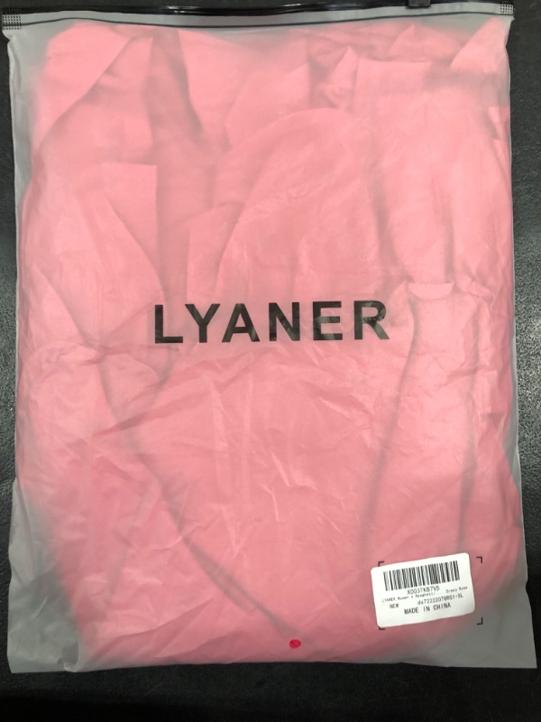 Photo 2 of [Size XS] LYANER Women's Spaghetti Strap Scoop Neck Sleeveless Ruched Flared A Line Mini Dress- Rose