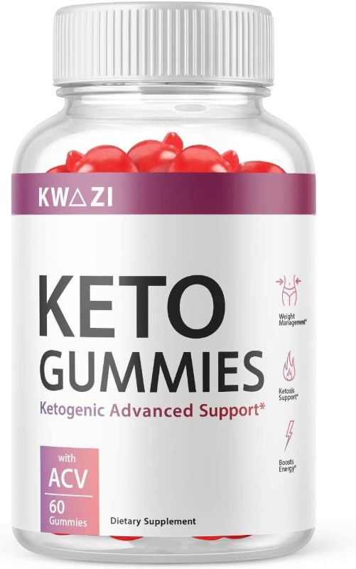 Photo 1 of 1-Kwazi Keto ACV Gummies,Weight Loss,Fat Burner,Appetite Suppressant Supplement
