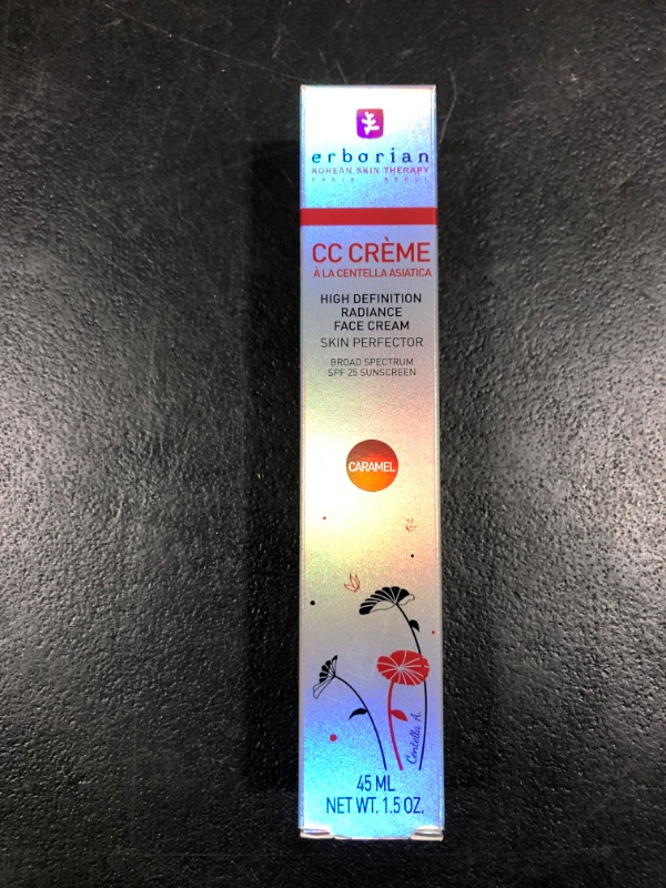 Photo 1 of Erborian Color Correcting CC Cream with Centella Asiatica 1.5 Ounce (Pack of 1) 03 Caramel