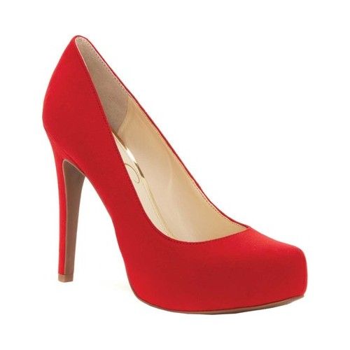 Photo 1 of [Size 8] Jessica Simpson Women's Parisah Platform Pumps - Red
