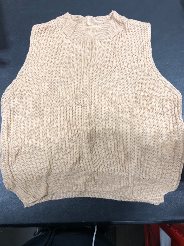 Photo 2 of [Size M] Ladies Sleeveless Sweater Vest