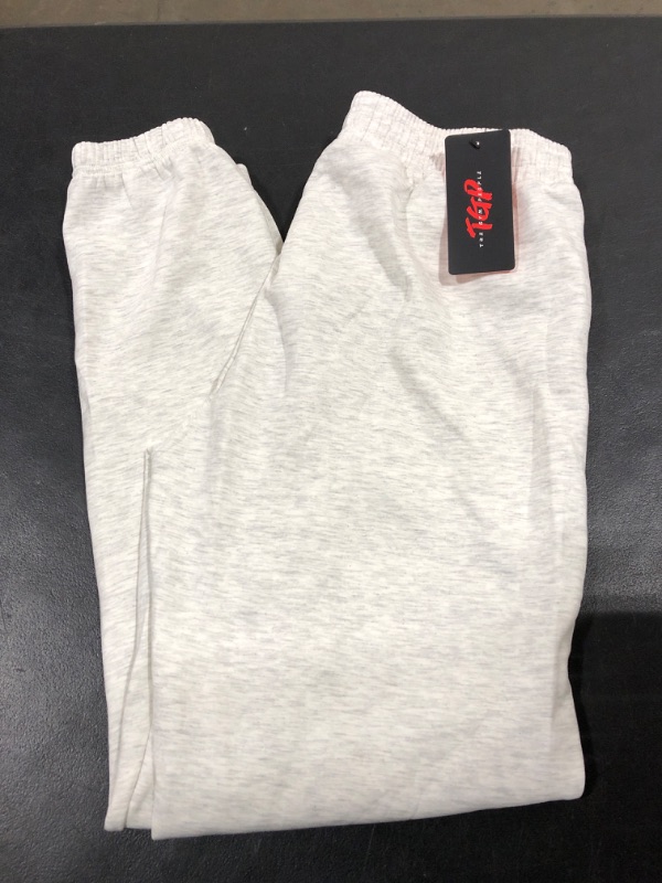 Photo 2 of [Size M] The Gym People Ladies Joggers- Light Grey