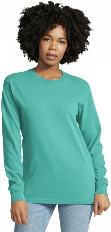 Photo 1 of [Size L] Comfort Colors Men's Adult Long Sleeve Tee, Style 6014
