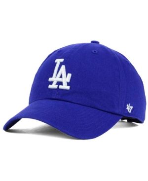 Photo 1 of 47 Brand Los Angeles LA Dodgers Clean up Hat Cap Home Royal/White
