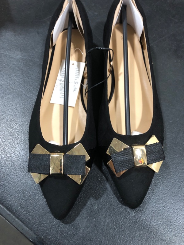 Photo 1 of [Size 6.5] Ladies Dress Shoes- Black/Gold
