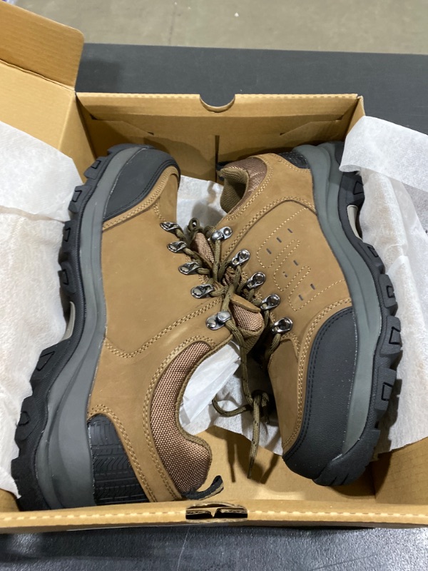 Photo 3 of CAMEL CROWN Mens Hiking Shoes Waterproof Comfortable Work Shoes for Men Walking Outdoors Low-Cut Work Boots for Men SIZE 9