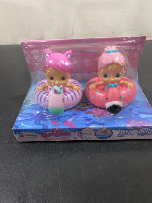 Photo 2 of Bloopies Floaties Abby/Lara 2pk - Bathtime Fun for Children
