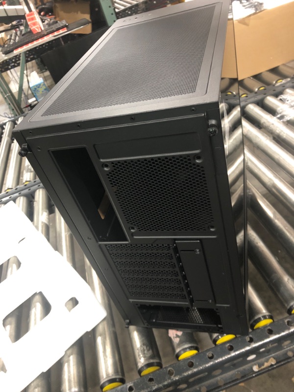 Photo 1 of NZXT H5 Elite Compact ATX Mid-Tower PC Gaming Case – Built-in RGB Lighting – Tempered Glass Front and Side Panels – Cable Management – 2 x 140mm RGB Fans Included – 280mm Radiator Support – Black Black H5 Elite i-Series Case