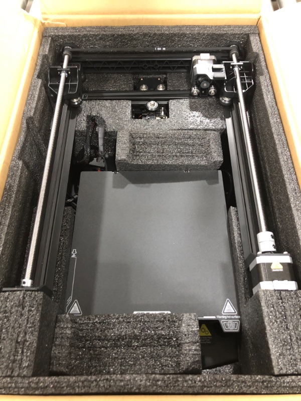 Photo 1 of Creality Ender 3 V3 SE 3D Printer, 250mm/s CR Touch Auto Leveling FDM 3D Printer with Sprite Direct Extruder, Dual Z-axis & Y-axis, Auto-Load Filament, Upgraded Ender 3, Print Size 8.66x8.66x9.84 inch Black