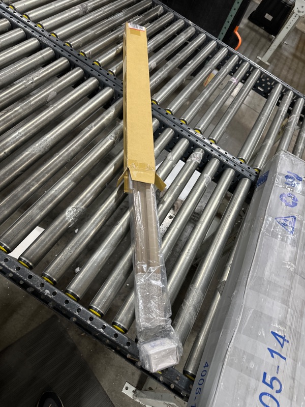 Photo 1 of DEZ FURNISHINGS QCLN270480 Cordless Light Filtering Cellular Shade, 27W x 48H Inches, Linen 1" Single Cellular Window Shade Linen 27W x 48H Inches