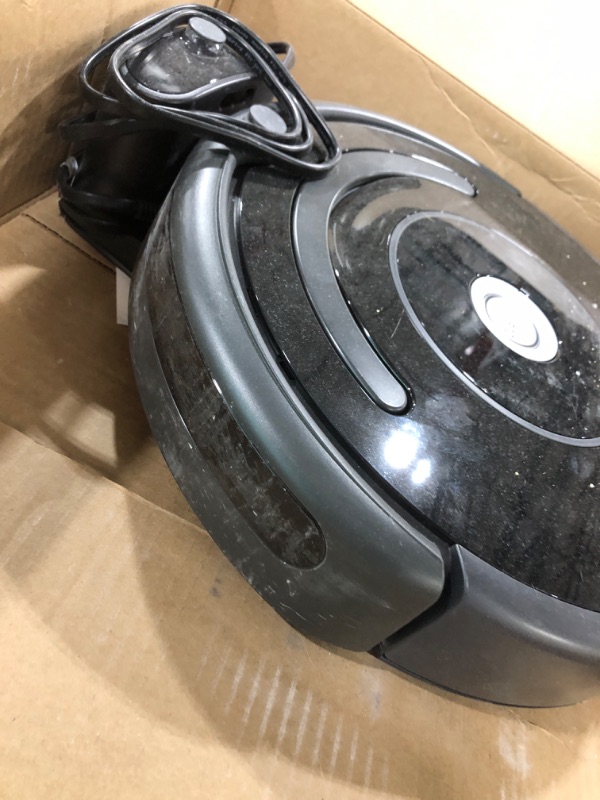 Photo 1 of iRobot Roomba 675 Robot Vacuum-Wi-Fi Connectivity, Works with Alexa, Good for Pet Hair, Carpets, Hard Floors, Self-Charging