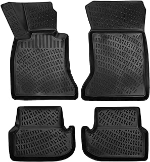 Photo 1 of Croc Liner Floor Mats Front and Rear All Weather Custom Fit Floor Liner Compatible with BMW X5 2013-2018