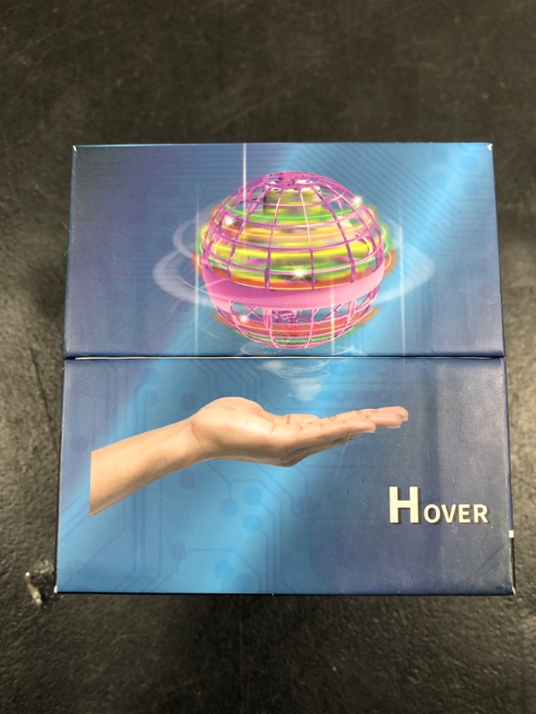 Photo 1 of Flying Orb Ball, Flying Spinner Ball Toy, Hand Controlled Boomerang Hover Ball, Fidget Spinner Stress Ball, Christmas Birthday Cool Toys Gifts for 6 7 8 9 10+ Year Old Boys Girls Teens Indoor Outdoor Blue