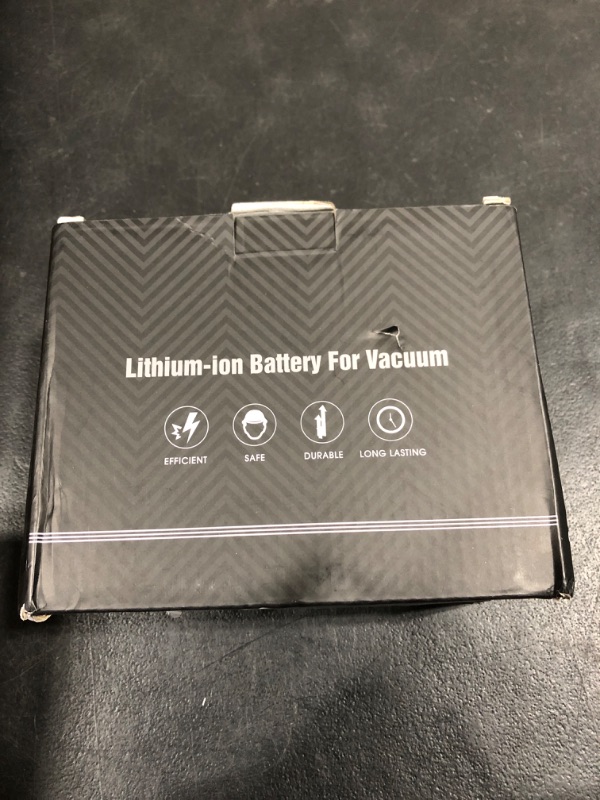 Photo 2 of Battery Replacement for Dyson V8, 21.6V 5000mAh Li-ion Battery Compatible with SV10 V8 Animal V8 Absolute V8 Motorhead V8 Carbon Fiber V8 Fluffy Series Cordless Vacuum, 2 Filters and 2 Screws Included