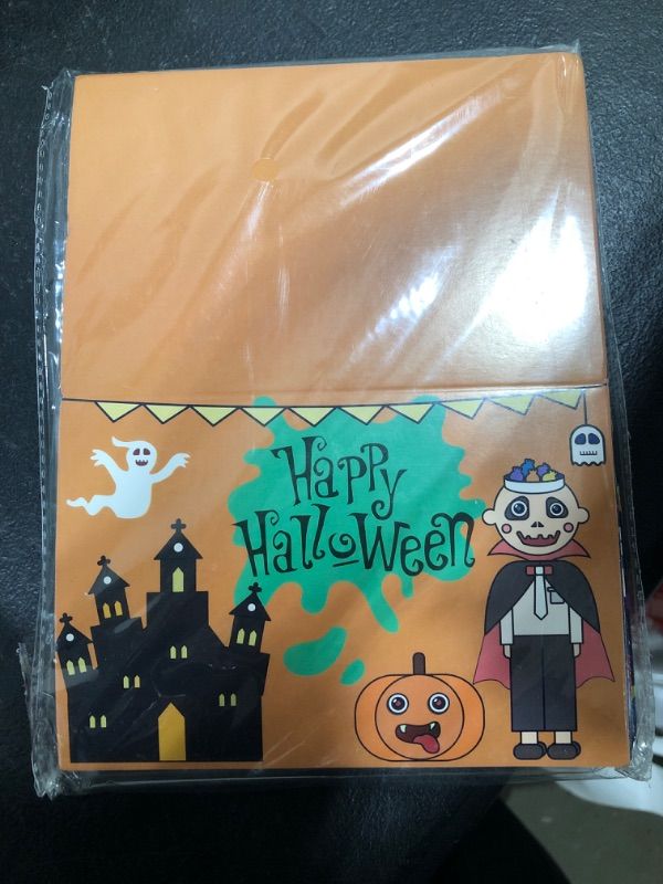 Photo 2 of Halloween Cards for kids, Halloween Cards Pack Includes 36 Pcs without Envelopes, Assorted Funny Halloween Greeting Cards for Teachers Students Families Companies