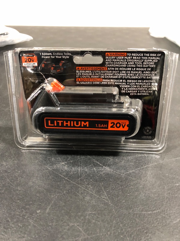 Photo 2 of 20-Volt MAX Lithium-Ion Battery Pack 1.5Ah