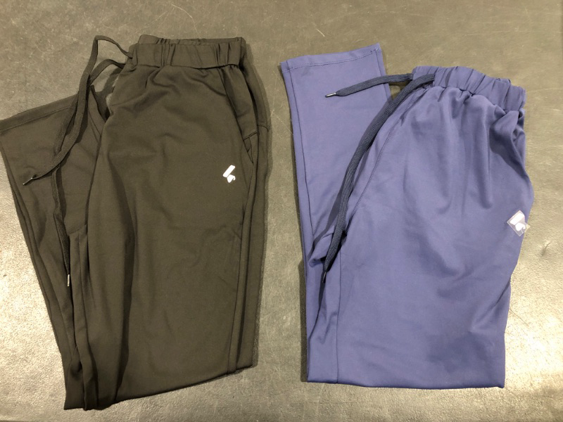 Photo 1 of [Size M] 2 Pack Track Pants- Blue and Black