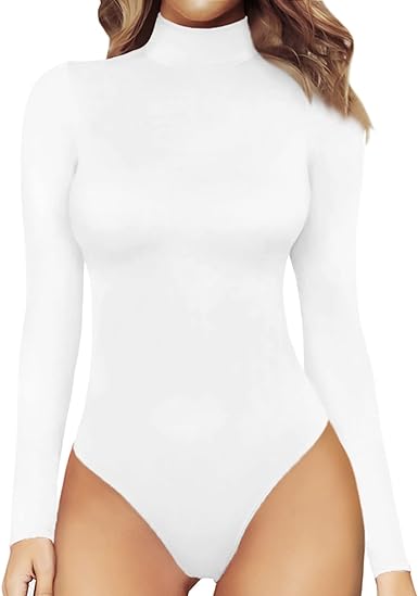 Photo 1 of [Size } MangoPop Long Sleeve Bodysuit- White