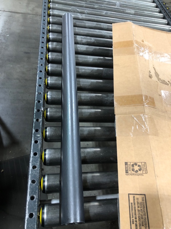 Photo 1 of rabbitgoo Window Privacy Film 3D Rainbow Window Sticker Decorative Window Cling, Stained Glass Window Decals, Static Cling Non-Adhesive Window Vinyl, 35.4x157.4 inches, Brown 35.4" x 157.4" Brown