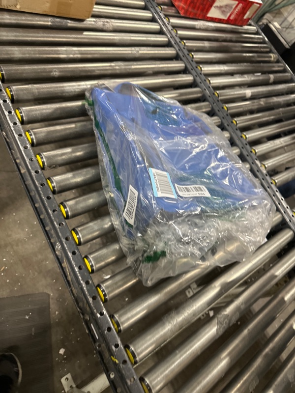 Photo 1 of GOTECH Rolling Backpack, Waterproof Backpack with Wheels for Business Commuter, Carry on Backpack with Laptop Compartment, Fit 15.6/17 Inch Laptop, Wheeled Backpack for Adults Blue