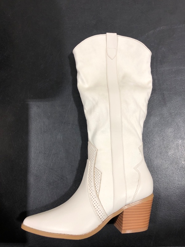 Photo 1 of [Size 6] Women's Soft Suede Boots- Cream