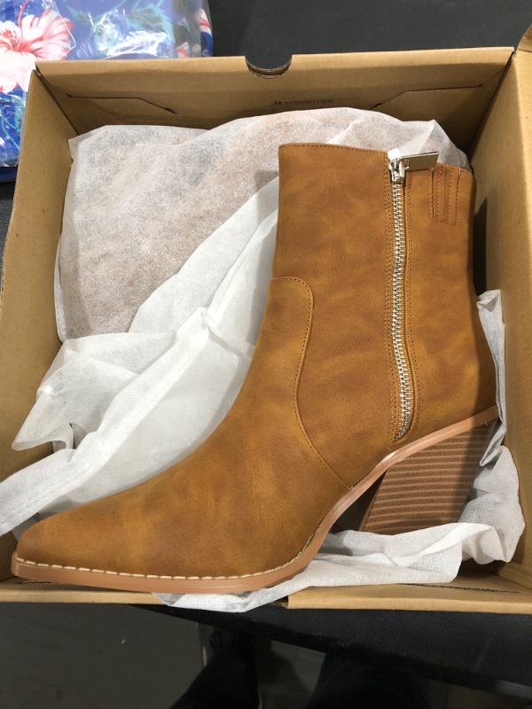 Photo 2 of [Size 9] Ladies Ankle Boots- Tan