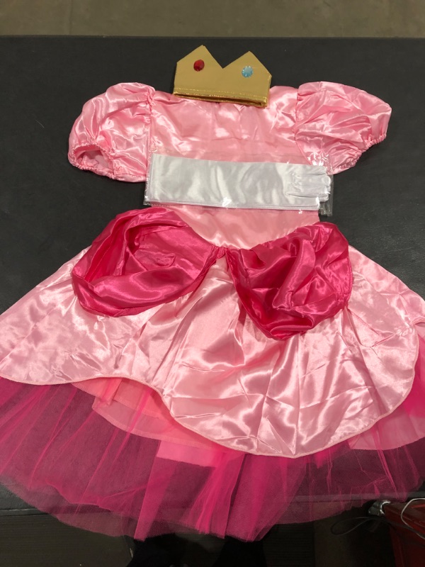 Photo 1 of [Size 4-55T] Princess Costume with Tiara and Gloves