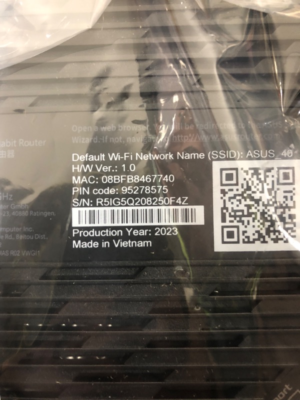 Photo 3 of ASUS RT-AX86U Pro (AX5700) Dual Band WiFi 6 Extendable Gaming Router, 2.5G Port, Mobile Game Mode, Port Forwarding, Subscription-Free Network Security, VPN, AiMesh Compatible Router AX5700 | Upgraded CPU | 2.5G Port
