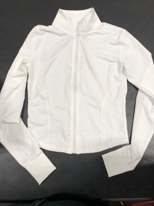 Photo 1 of [Size XS/S] Athletic Jacket- White