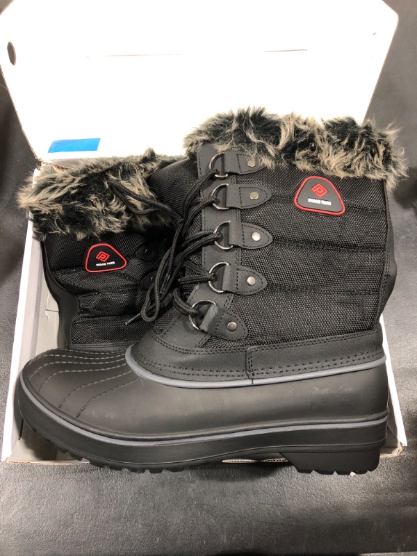 Photo 2 of [Size 8] Dream Pairs Women's Warm Faux Fur Lined Mid Calf Winter Snow Boots