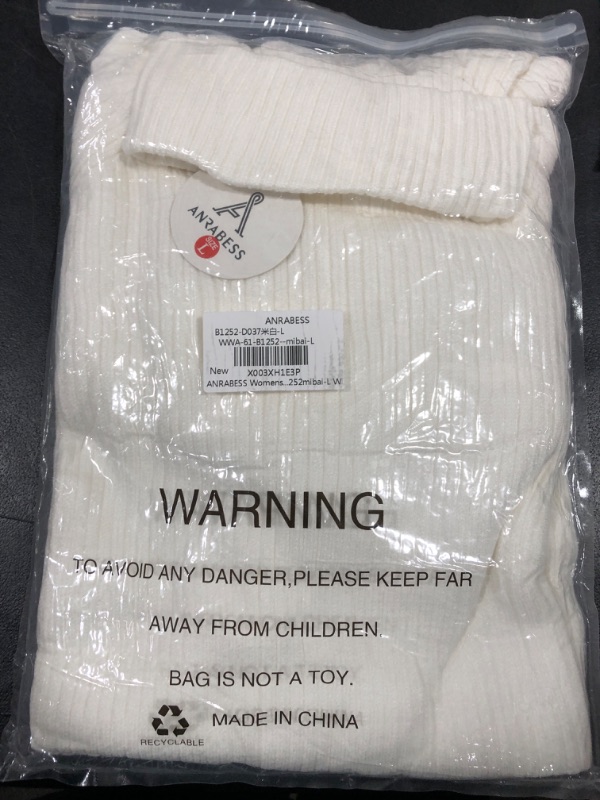 Photo 1 of [Size L] Anrabess Sweater- White