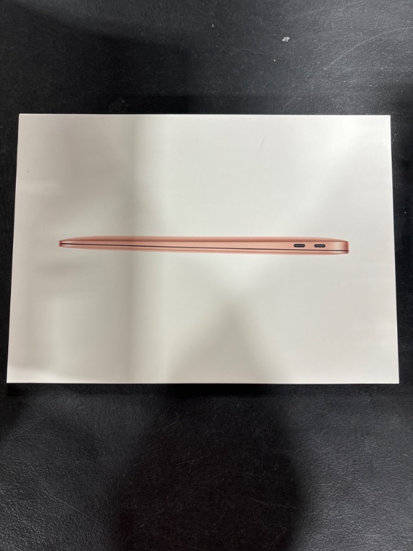 Photo 5 of Apple 2020 MacBook Air Laptop M1 Chip, 13" Retina Display, 8GB RAM, 256GB SSD Storage, Backlit Keyboard, FaceTime HD Camera, Touch ID. Works with iPhone/iPad; Gold 256GB Gold - FACTORY SEALED - OPENED FOR PICTURES 