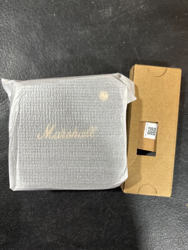 Photo 1 of Marshall Willen Portable Bluetooth Speaker - Black & Brass