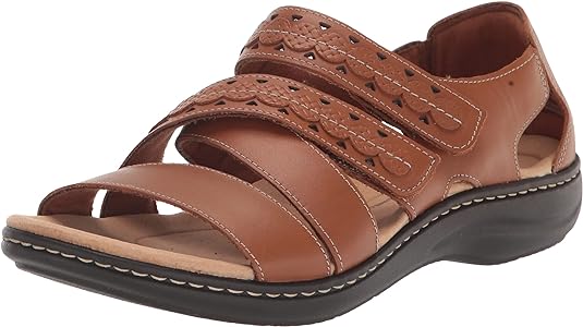 Photo 1 of Clarks Men's Laurieann Holly Flat Sandal - SIZE 9 
