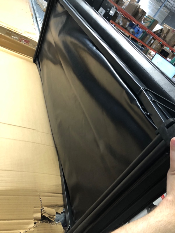 Photo 4 of DNA Motoring TTC-TRISOFT-040 Pickup Truck Bed Tri-Fold Soft Tonneau Cover Compatible with 94-04 S10 / Sonoma 6 Feet Fleetside Bed 94-03 S10 / Sonoma Soft Tri-Fold 6Ft Bed