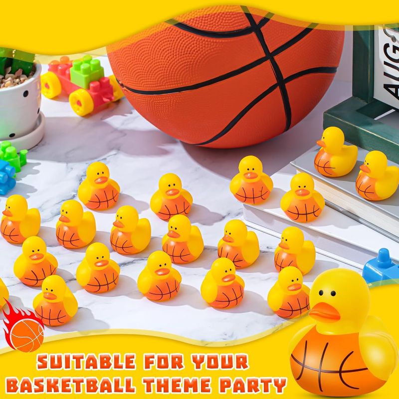 Photo 1 of DEEKIN BASKETBALL MINI RUBBER DUCKS