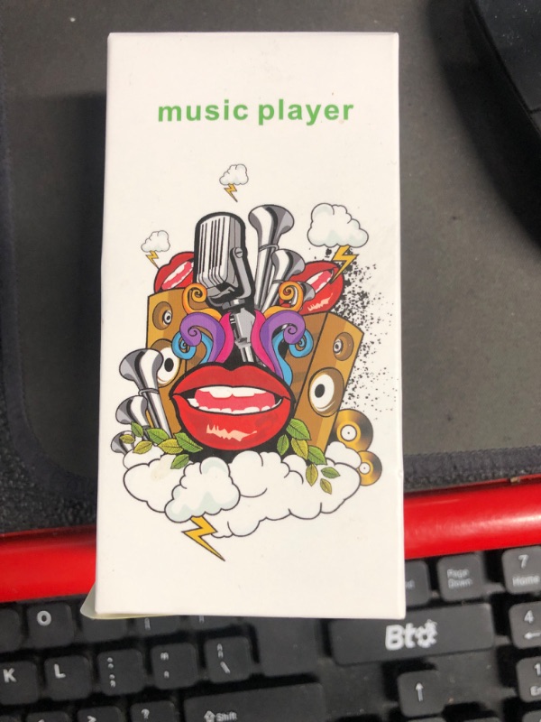 Photo 1 of MP3 Player, Music Player with 16GB Micro SD Card, Build-in Speaker/Photo/Video Play/FM Radio/Voice Recorder/E-Book Reader, Supports up to 128GB Light green