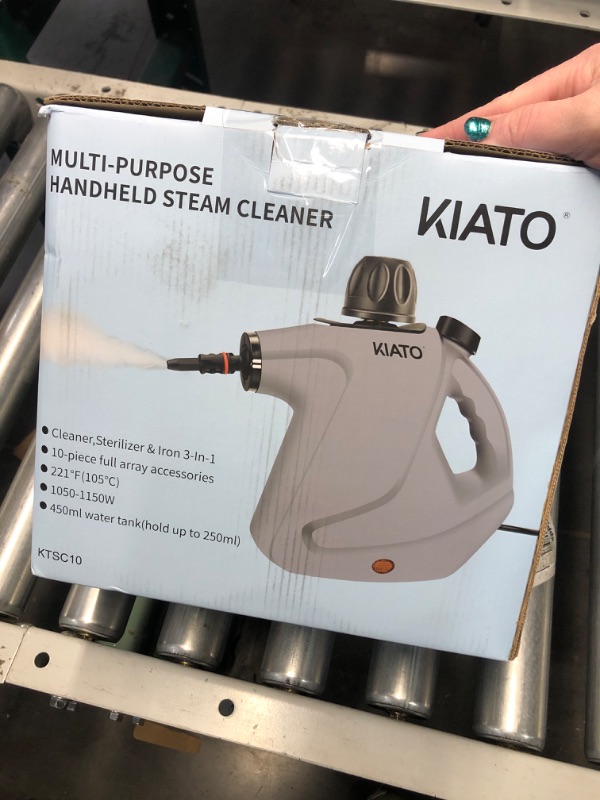 Photo 1 of KIATO MULTI PURPOSE HANDHELD STEAM CLEANER