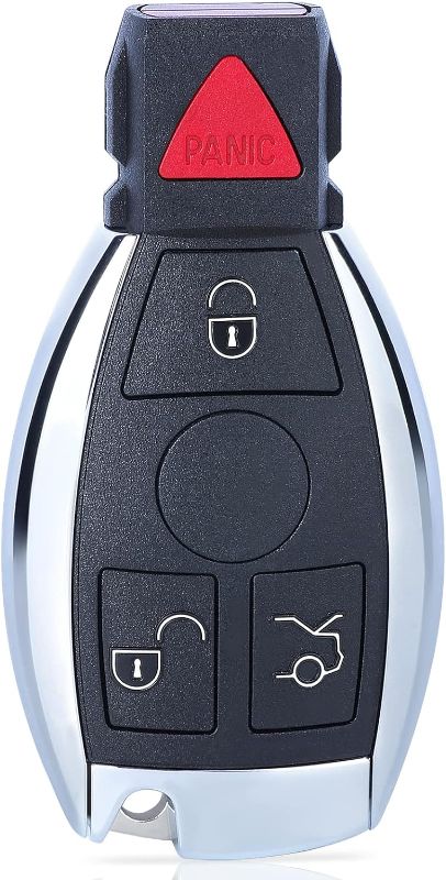 Photo 1 of 315MHz Smart 3+1 4 Button Replacement Remote Key Fob for Mercedes-Benz Support NEC & BGA 2000-2014 Year, 705 Moto
