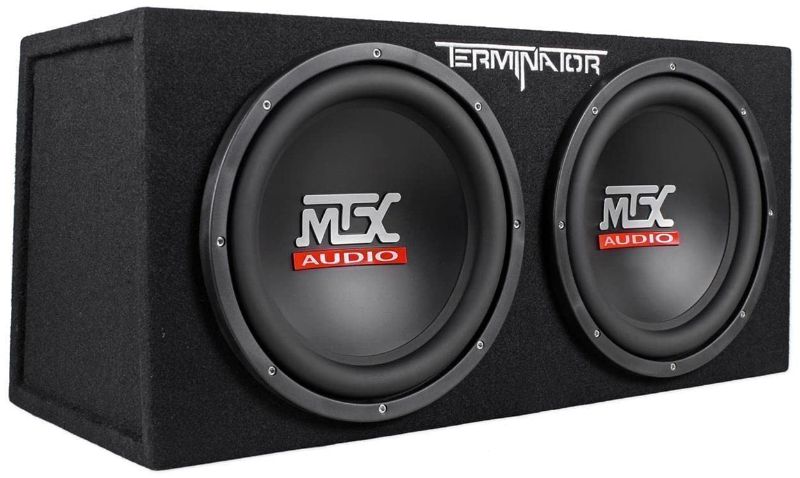Photo 1 of **READ NOTES**MTX Terminator TNP212D2 1200 Watt 2 Ohm Dual 12 Subwoofers/Sub Box/Amp