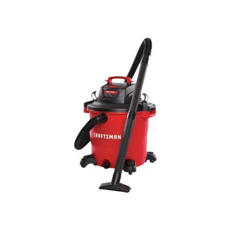 Photo 1 of 
Craftsman 20 Gal Corded Wet/Dry Vacuum 12 Amps 120 V 6.5 HP

