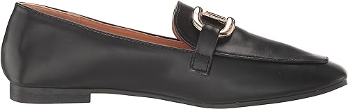 Photo 1 of (SIZE 10) YOKI EDLINE-22 Women's Ballet Flat Loafer with Large Buckle, Black, 10M