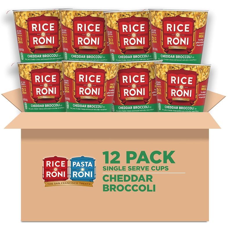 Photo 1 of **NON-REFUNDABLE- EXP. 4.4.24***Rice-A-Roni Cups, Individual Cup 2.25 Ounce (Pack of 12)