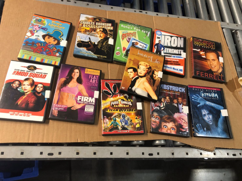 Photo 1 of  **NON-REFUNDABLE-  MISCELLANEOUS USED DVD BUNDLE**
